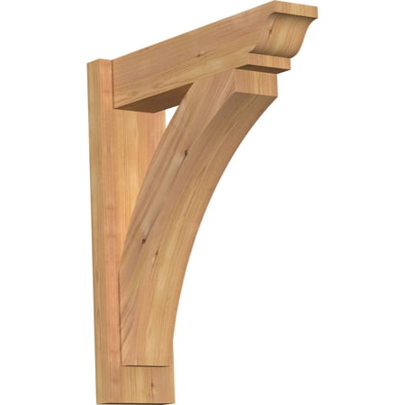 Ekena Millwork 5.50"W x 20"D x 24"H Thorton Smooth Traditional Outlooker, Western Red Cedar
