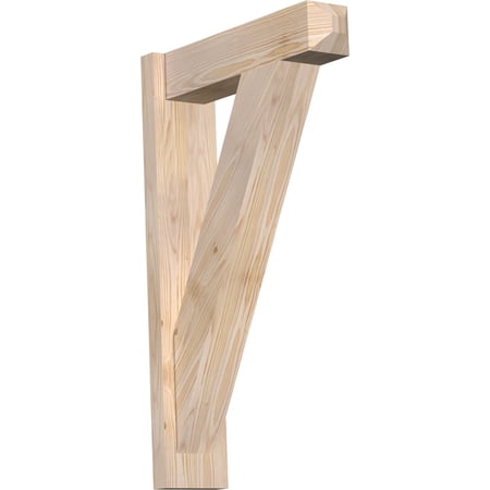 Ekena Millwork 5.50"W x 20"D x 32"H Traditional Smooth Craftsman Outlooker, Douglas Fir