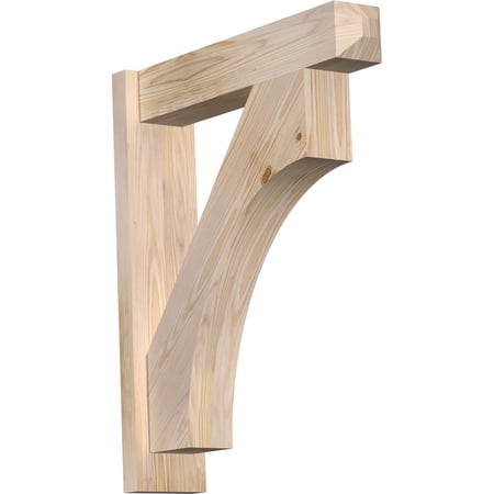 Ekena Millwork 5.50"W x 24"D x 28"H Westlake Smooth Craftsman Outlooker, Douglas Fir