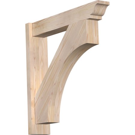 Ekena Millwork 5.50"W x 28"D x 28"H Westlake Smooth Traditional Outlooker, Douglas Fir