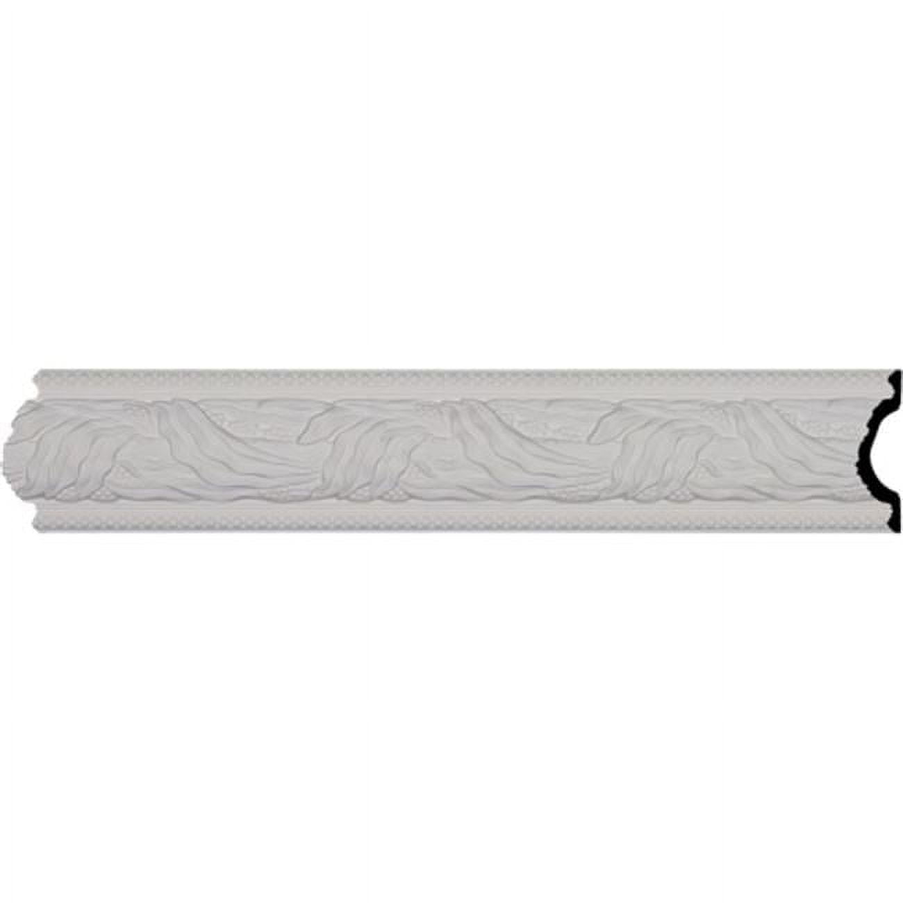 Harvest White Urethane Decorative Chair Rail Molding