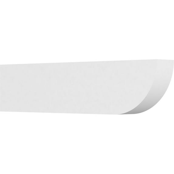 Ekena Millwork 5"W X 10"H X 42"L Standard Durham Architectural Grade PVC Rafter Tail