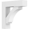 thumbnail image 1 of Ekena Millwork 5"W X 20"D X 20"H Standard Imperial Architectural Grade Pvc Bracket With Block Ends, 1 of 8