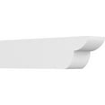 thumbnail image 1 of Ekena Millwork 5"W X 6"H X 24"L Standard Crestline Architectural Grade PVC Rafter Tail, 1 of 4