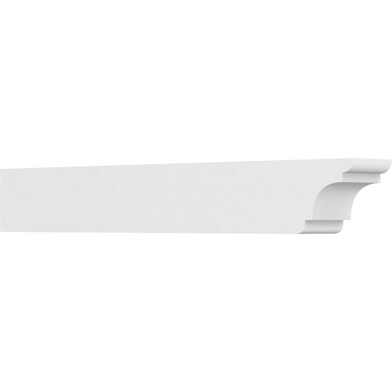 Ekena Millwork 5"W X 6"H X 42"L Standard New Brighton Architectural Grade PVC Rafter Tail