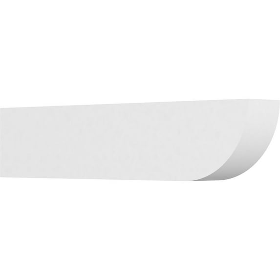 Ekena Millwork 5"W X 8"H X 36"L Standard Durham Architectural Grade PVC Rafter Tail
