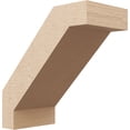 thumbnail image 1 of Ekena Millwork 5"W x 10"D x 10"H Burlington Rough Cedar Woodgrain TimberThane Knee Brace, Primed, 1 of 6