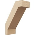 thumbnail image 1 of Ekena Millwork 5"W x 10"D x 14"H Burlington Rough Cedar Woodgrain TimberThane Knee Brace, Primed, 1 of 6