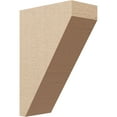 thumbnail image 1 of 5"W x 10"D x 15"H Classic Concord Rough Cedar Woodgrain TimberThane Corbel, Primed Tan, 1 of 6