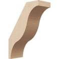 thumbnail image 1 of Ekena Millwork 5"W x 12"D x 16"H Funston Rough Cedar Woodgrain TimberThane Knee Brace, Primed, 1 of 6