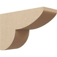 thumbnail image 1 of 5"W x 15"D x 10"H Classic Crestline Rough Cedar Woodgrain TimberThane Corbel, Primed Tan, 1 of 6