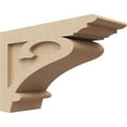 thumbnail image 1 of 5"W x 15"D x 10"H Classic Mayflower Rough Cedar Woodgrain TimberThane Corbel, Primed Tan, 1 of 6