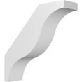 thumbnail image 1 of Ekena Millwork 5"W x 18"D x 18"H Funston Architectural Grade PVC Knee Brace, 1 of 6