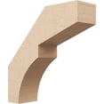 thumbnail image 1 of Ekena Millwork 5"W x 18"D x 18"H Monterey Rough Cedar Woodgrain TimberThane Knee Brace, Primed, 1 of 6