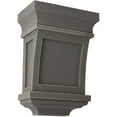 thumbnail image 1 of Ekena Millwork 5"W x 3"D x 7"H Santa Fe Wood Vintage Decor Corbel, Reclaimed Grey, 1 of 5