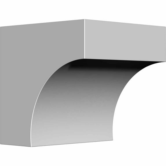 Ekena Millwork 5"W x 5 1/2"D x 5 1/2"H Stockport Bracket (6-Pack)