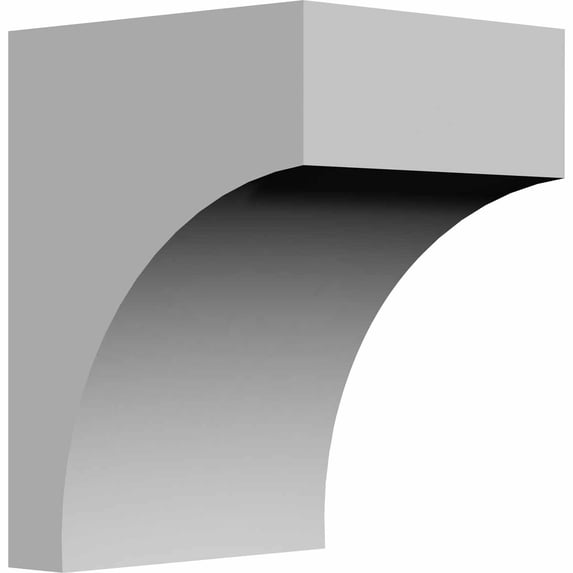 Ekena Millwork 5"W x 5 1/2"D x 7 1/4"H Stockport Bracket (2-Pack)