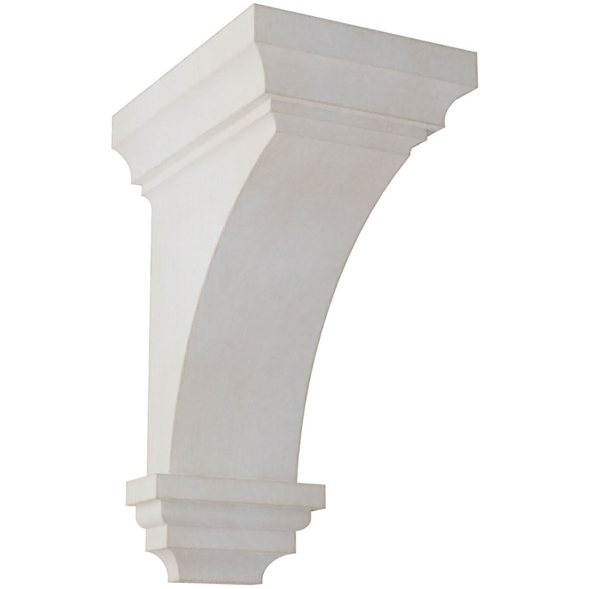 Chalk Dust White Medium Rubberwood Vintage Decor Corbel