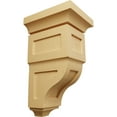 thumbnail image 1 of Ekena Millwork 5"W x 5 3/4"D x 10"H Medium Reyes Wood Corbel, Alder, 1 of 4