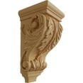 thumbnail image 1 of Ekena Millwork 5"W x 5"D x 10"H Medium Acanthus Wood Corbel, Maple, 1 of 4