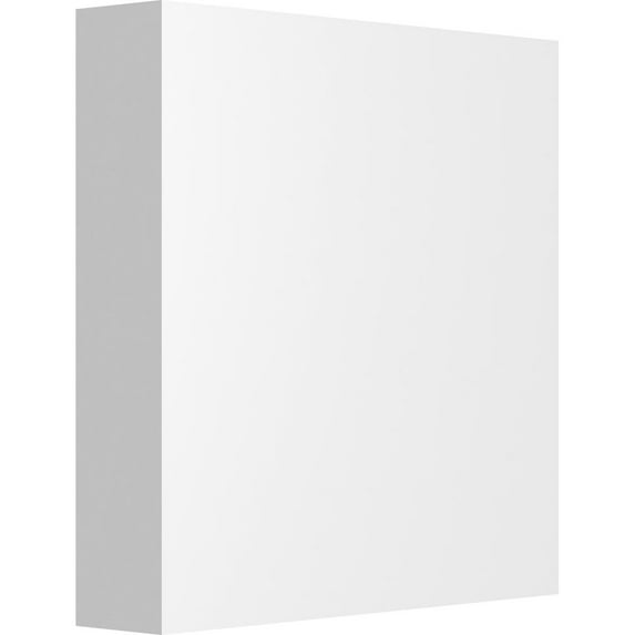 Ekena Millwork 5"W x 5"H x 3/4"P Standard Sedgwick Rosette with Square Edge (2-Pack)
