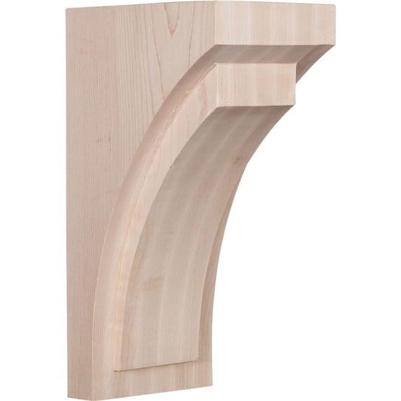 Ekena Millwork 5"W x 6 3/4"D x 12"H Large Felix Wood Corbel, Maple