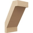 thumbnail image 1 of Ekena Millwork 5"W x 6"D x 10"H Burlington Rough Cedar Woodgrain TimberThane Knee Brace, Primed, 1 of 6