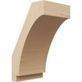 thumbnail image 1 of Ekena Millwork 5"W x 6"D x 10"H Imperial Rough Cedar Woodgrain TimberThane Knee Brace, Primed, 1 of 6