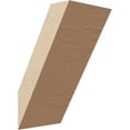 thumbnail image 1 of Ekena Millwork 5"W x 6"D x 10"H Traditional Rough Cedar Woodgrain TimberThane Knee Brace, Primed, 1 of 6