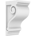 thumbnail image 1 of Ekena Millwork 5"W x 6"D x 12"H Standard Scroll Architectural Grade PVC Corbel, 1 of 9