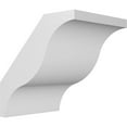thumbnail image 1 of Ekena Millwork 5"W x 6"D x 6"H Funston Architectural Grade PVC Knee Brace, 1 of 6
