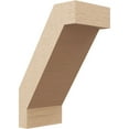 thumbnail image 1 of Ekena Millwork 5"W x 8"D x 12"H Burlington Rough Cedar Woodgrain TimberThane Knee Brace, Primed, 1 of 6