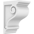 thumbnail image 1 of Ekena Millwork 5"W x 8"D x 12"H Standard Scroll Architectural Grade PVC Corbel, 1 of 9