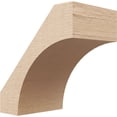 thumbnail image 1 of Ekena Millwork 5"W x 8"D x 8"H Westlake Rough Cedar Woodgrain TimberThane Knee Brace, Primed, 1 of 6