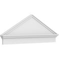 thumbnail image 1 of Ekena Millwork 52"W x 19-7/8"H x 2-3/4"P (Pitch 6/12) Peaked Cap Smooth Architectural Grade PVC Combination Pediment, 1 of 8