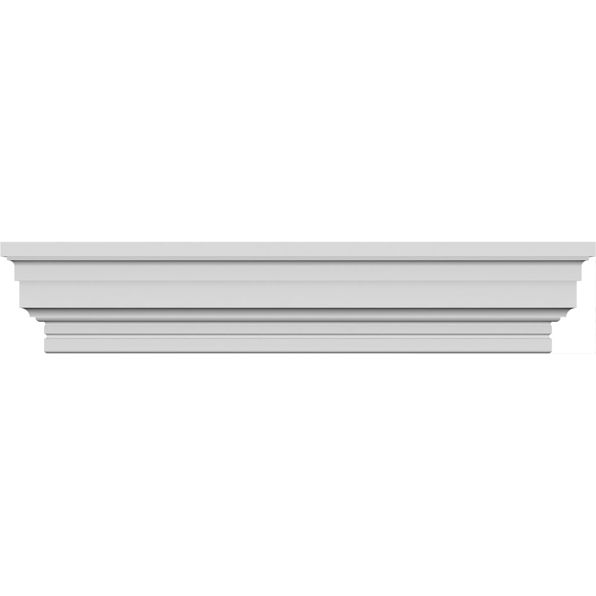 Chambranle unie en pin clair jointé 3/8 po x 2 1/8 po x 8 pi