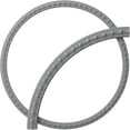 thumbnail image 1 of Ekena Millwork 59 1/8"OD x 53 1/8"ID x 3"W x 1"P Hillsborough Ceiling Ring Kit, 1 of 11