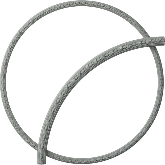 Ekena Millwork 59 3/8"OD x 55 1/8"ID x 2 1/8"W x 7/8"P Milton Ceiling Ring Kit