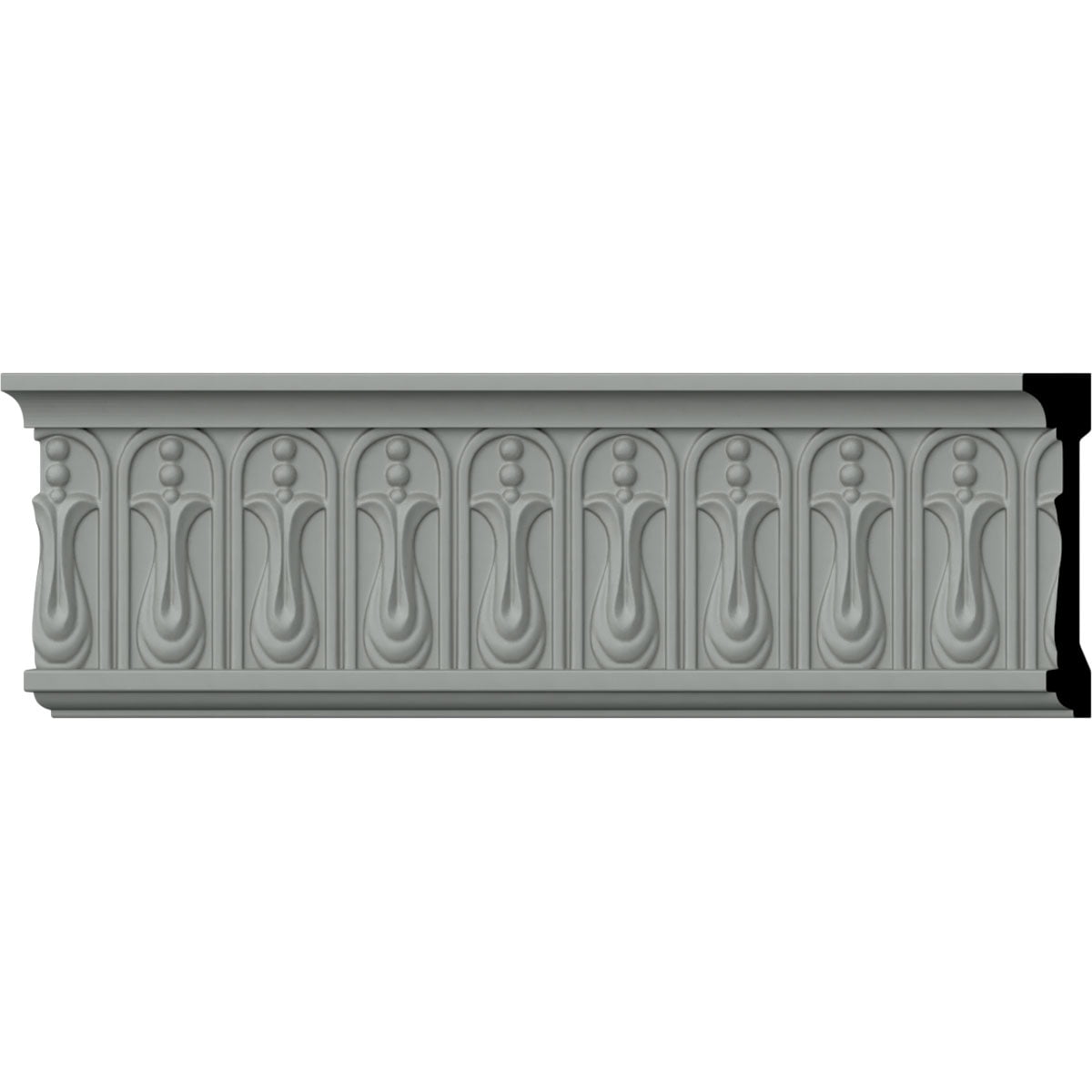Odessa White Polyurethane Crown Moulding Set