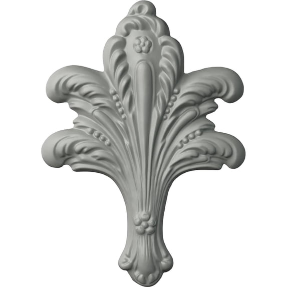 Ekena Millwork 6 1/4"W x 8 3/4"H x 3/4"P Leaf Bundle Onlay