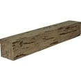 thumbnail image 1 of Ekena Millwork 6"H x 10"D x 72"W Pecky Cypress Faux Wood Fireplace Mantel, Natural Golden Oak, 1 of 13