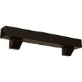 thumbnail image 1 of Ekena Millwork 6"H x 6"D x 48"W Rough Cedar Faux Wood Fireplace Mantel Kit with Ashford Corbels, Premium Hickory, 1 of 10