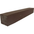thumbnail image 1 of Ekena Millwork 6"H x 8"D x 72"W Knotty Pine Faux Wood Fireplace Mantel, Aged Pecan, 1 of 15