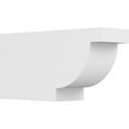 thumbnail image 1 of Ekena Millwork 6"W X 10"H X 20"L Standard Alpine Architectural Grade PVC Rafter Tail, 1 of 4
