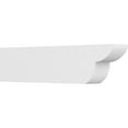 thumbnail image 1 of Ekena Millwork 6"W X 10"H X 42"L Standard Crestline Architectural Grade PVC Rafter Tail, 1 of 4
