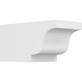 thumbnail image 1 of Ekena Millwork 6"W X 6"H X 12"L Standard Newport Architectural Grade PVC Rafter Tail, 1 of 4