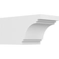 thumbnail image 1 of Ekena Millwork 6"W X 6"H X 12"L Standard Pescadero Architectural Grade PVC Rafter Tail, 1 of 4