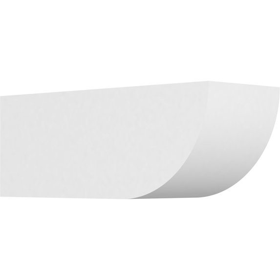 Ekena Millwork 6"W X 6"H X 16"L Standard Durham Architectural Grade PVC Rafter Tail