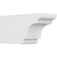 thumbnail image 1 of Ekena Millwork 6"W X 8"H X 16"L Standard New Brighton Architectural Grade PVC Rafter Tail, 1 of 10
