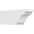 thumbnail image 1 of Ekena Millwork 6"W X 8"H X 20"L Standard Mediterranean Architectural Grade PVC Rafter Tail, 1 of 4